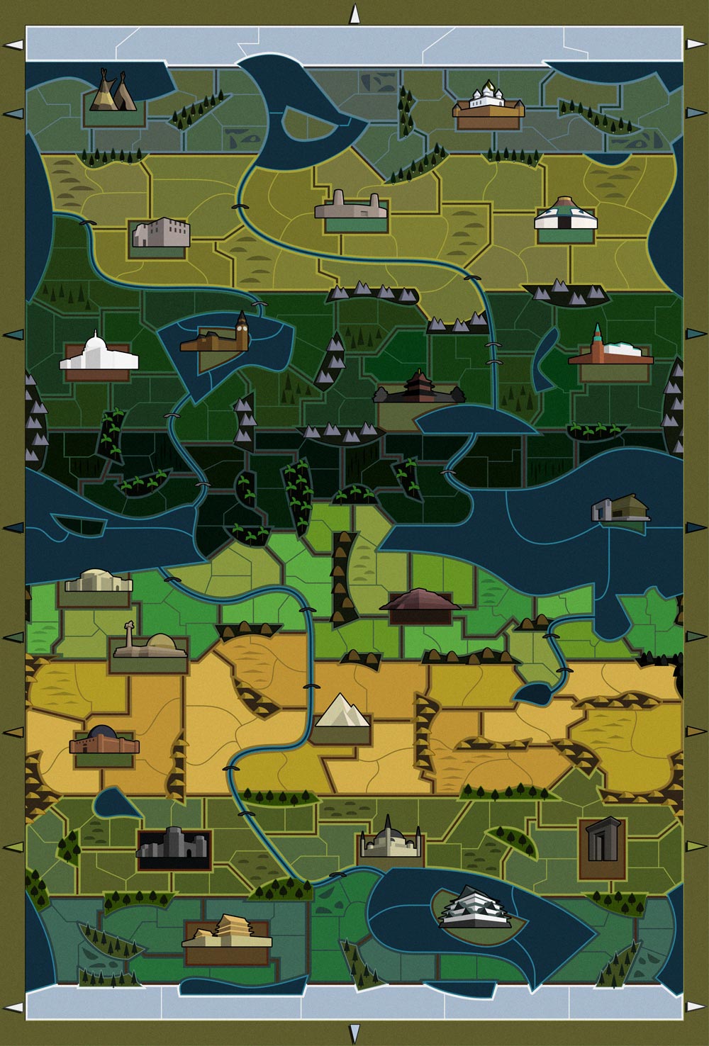 the map